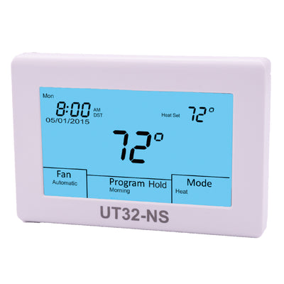 iO HVAC Controls UT32-NS Night Set Back Thermostat for the ZP6-ESP