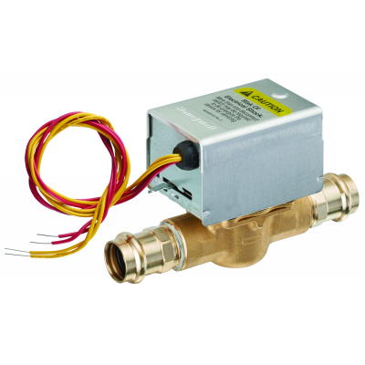 Honeywell V8043E1412 24V 3/4in ProPress Zone Valve and 18in Wire Leads