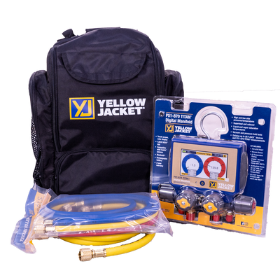 Yellow Jacket 40870 P51-870 Titan Digital Manifold Kit