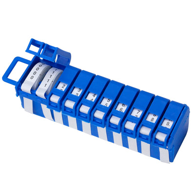 MA-Line MA02148-2 Wire Marker ID Tape with Dispenser from 0 to 9
