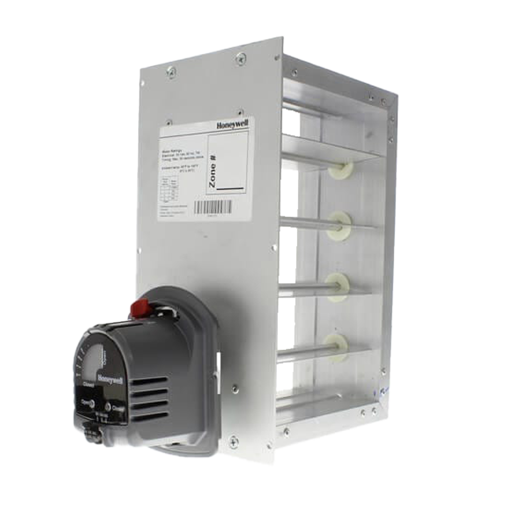 Honeywell ZD12x16TZ 12in x 16in Rectangular Parallel Blade Zone Damper