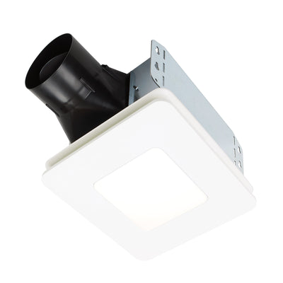 Broan-NuTone Roomside Series Bathroom Exhaust Fan w/ LED Light, 60 CFM, ENERGY STAR
