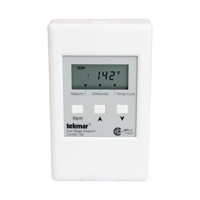 Tekmar 150 One Stage Setpoint Digital Control, Heat Or Cool Setpoint Control