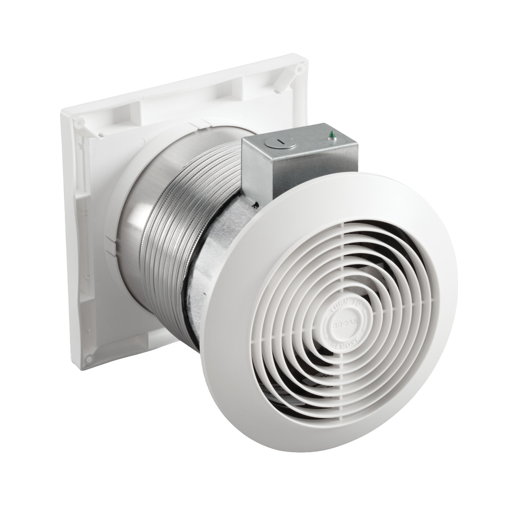 Broan 512M 70 CFM Through-Wall Ventilation Fan, 6 Sones