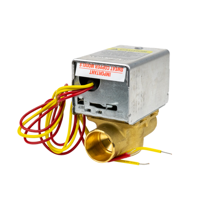 Honeywell V8043E1079 24V 1in Sweat Zone Valve, Normally Closed