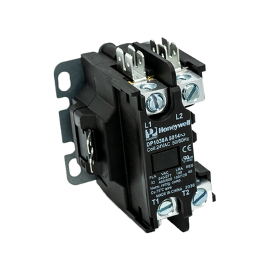 Honeywell DP1030A5014 24VAC 1 Pole Deluxe Definite Purpose Contactor