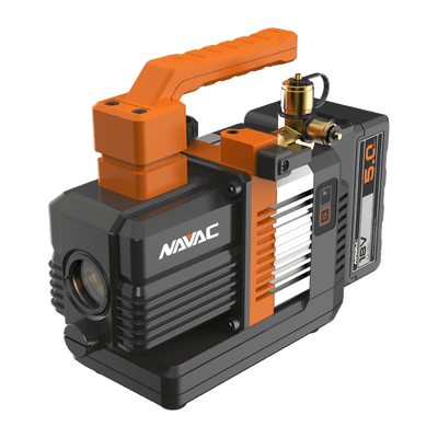 NAVAC NP2DLM BreakFree Cordless Vacuum Pump, 2CFM and Dual-Stage