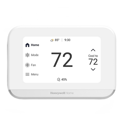 Honeywell THX1000W1 ElitePRO S1000 Smart Thermostat Wi-Fi 4.3" Screen White