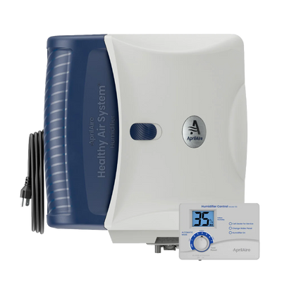 AprilAire 720A Whole-House Fan-Powered Evaporative Humidifier, 21 Gallons Per Day