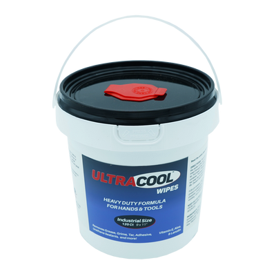 Cool Air Products CAP-431 Ultra Cool Heavy Duty Wipes For Hands & Tools