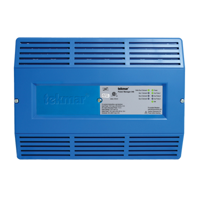 Tekmar 346 Power Manager, Three Auxiliary Pumps, Four Demands