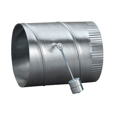 Braeburn 119106 Round Static Pressure Bypass Damper for HVAC Zoning Systems, 6″x12"