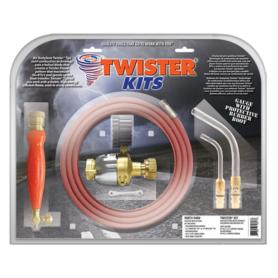 Uniweld X4BU Soldering & Brazing Twister Kit With A-5, A-14 Twister Tips