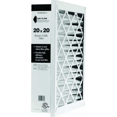 Honeywell 16 x 25 Return Grille Media Filter (MERV 10)