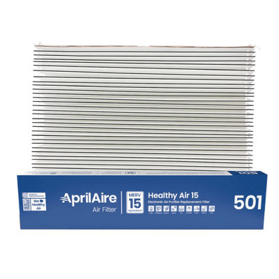 AprilAire 501 MERV 15 Equivalent Air Filter For 5000 Whole-House Electronic Air Purifier