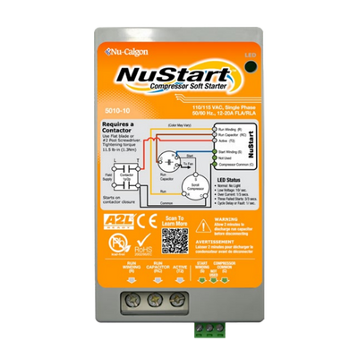 Nu-Calgon 5010-10 NuStart Soft Start Compressor Starter 115V 12-20A HVAC