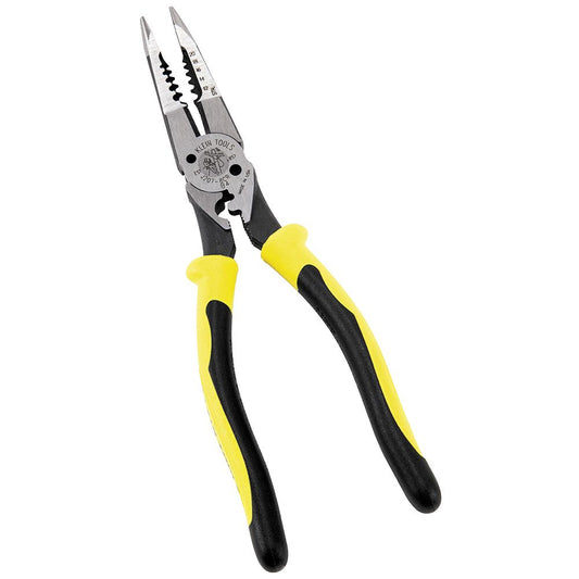 Klein J207-8CR All-Purpose Needle Nose Pliers with Crimper