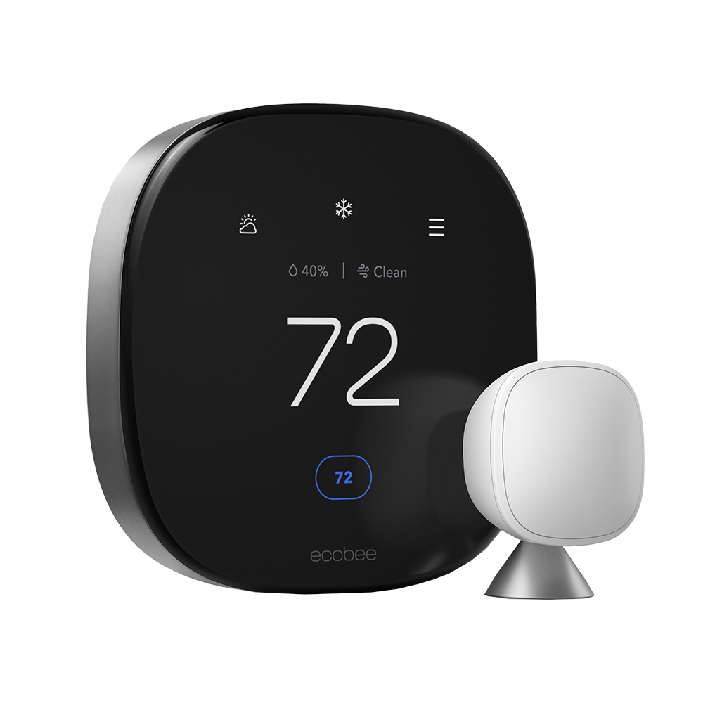 ecobee EB-STATE6P-01 Premium Smart Thermostat for Pro with SmartSensor