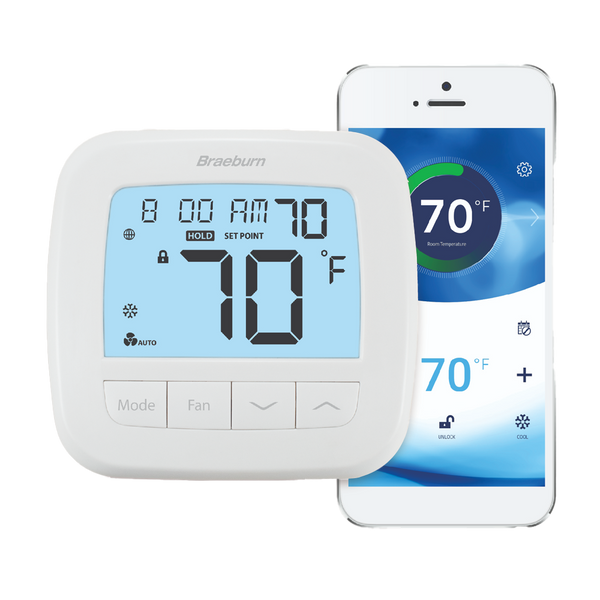 Braeburn ST921WF 2H/1C SOLO Economy Wi-Fi Programmable Thermostat