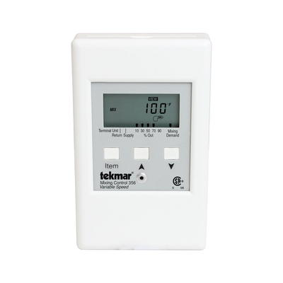 Tekmar 356 Mixing Control, Variable Speed