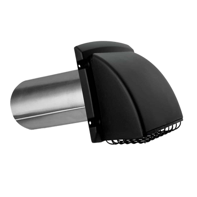 Dundas Jafine BPMH4BLKZW6 ProMax 4in Black Exhaust Hood