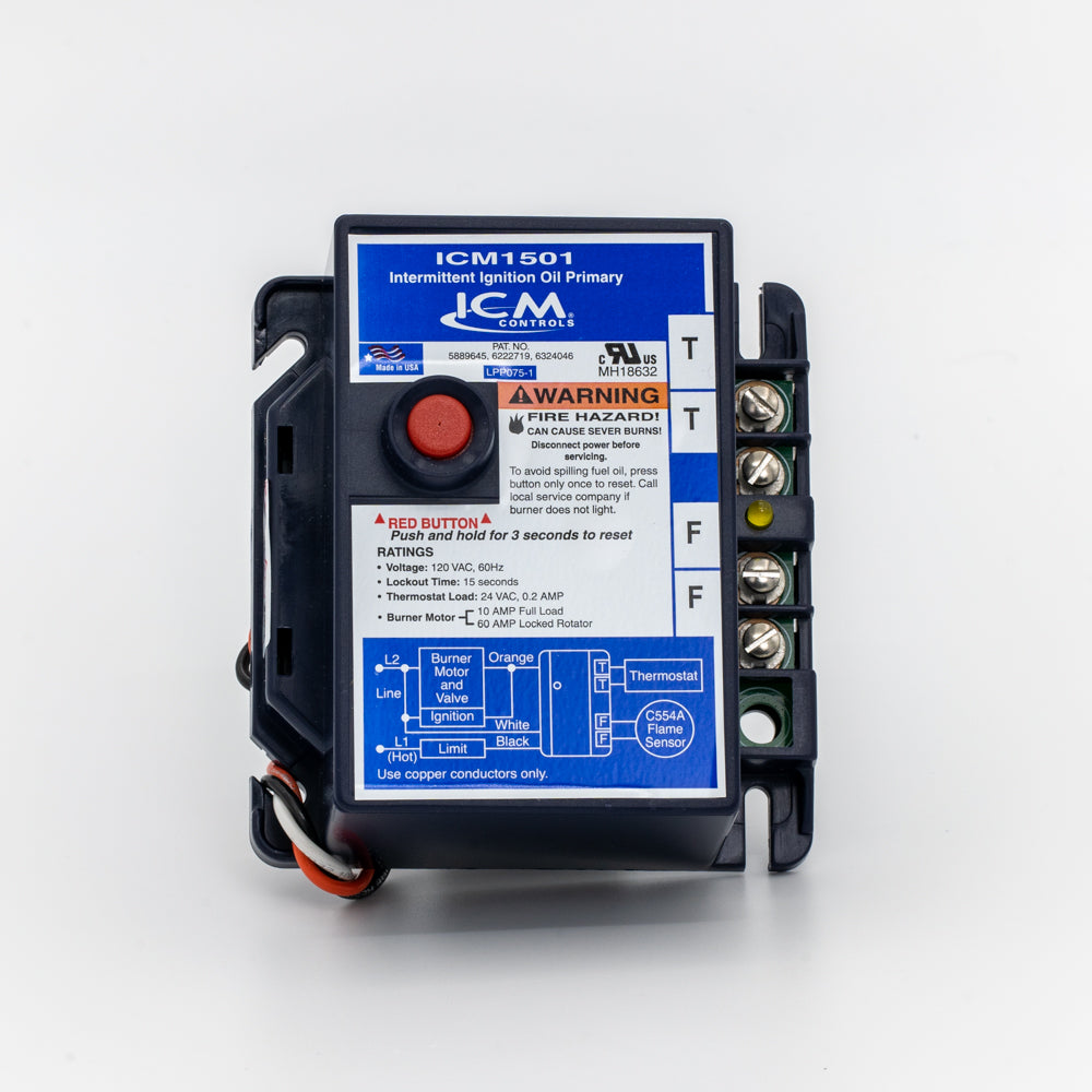 Icm Controller ICM Controls ICM1501 Intermittent Ignition Oil Primary Controller ...