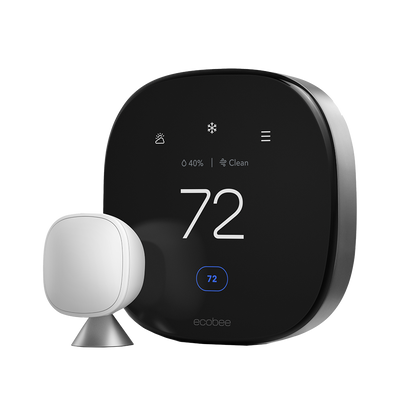 ecobee EB-STATE6P-01 Premium Smart Thermostat for Pro with SmartSensor