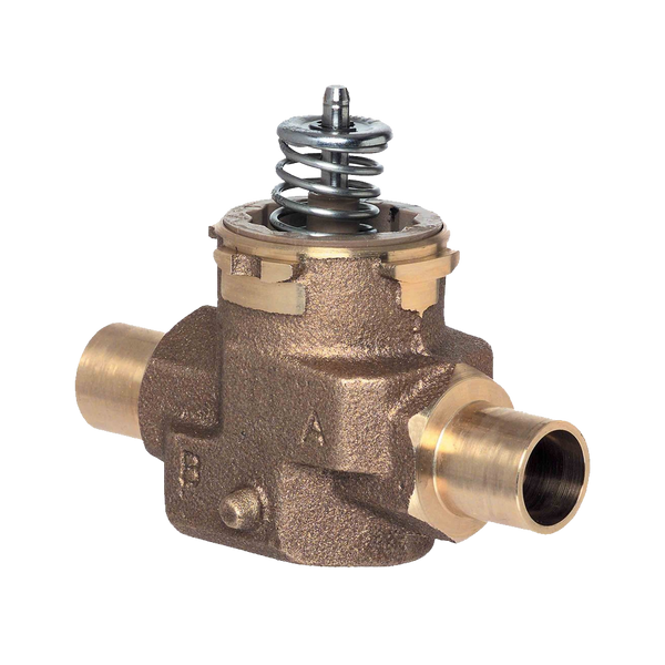 Honeywell VCZAA3100 2-Way 1/2in Sweat VC Valve Assembly For Hydronic With 3.5 Cv