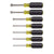 Klein 631 3in Nut Driver Set with Cushion Grips, 7 Pieces