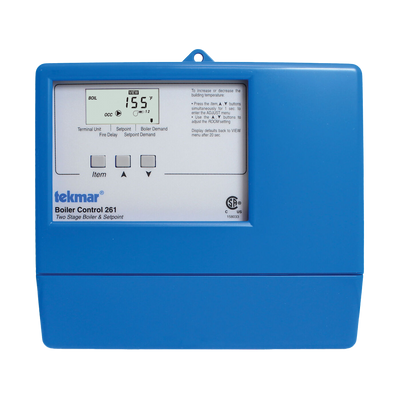 Tekmar 261 Boiler Control, Two Stage Boiler & Setpoint