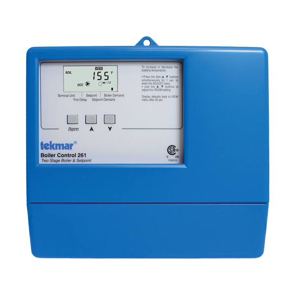 Tekmar 261 Boiler Control, Two Stage Boiler & Setpoint