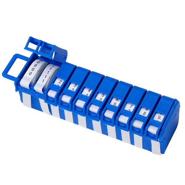 MA-Line MA02148-2 Wire Marker ID Tape with Dispenser from 0 to 9