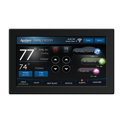 Aprilaire 8920W Programmable Heat Pump Thermostat with Smart IAQ