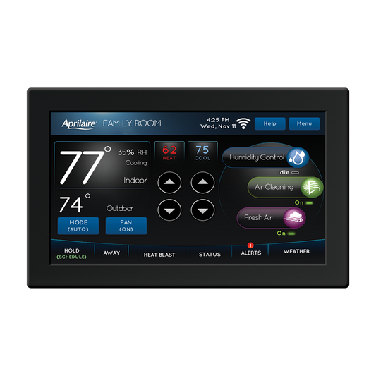 Aprilaire 8920W Programmable Heat Pump Thermostat with Smart IAQ