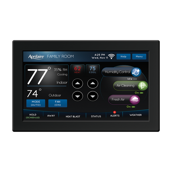 Aprilaire 8920W Programmable Heat Pump Thermostat with Smart IAQ