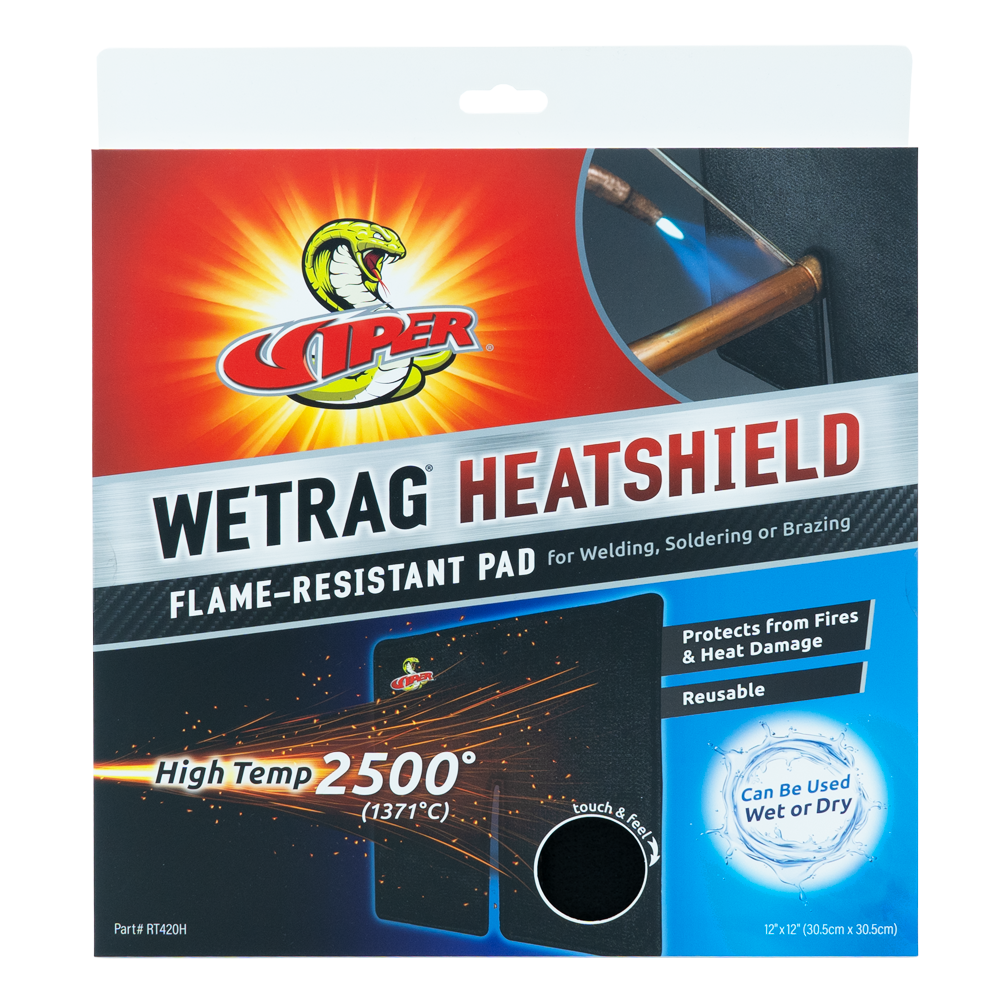 Refrigeration Technologies RT420H WetRag Heatshield Flame-Resistant Welding Pad
