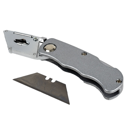 MA-Line MA-301C Folding Utility Knife with 3 Additional Blades