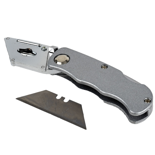 MA-Line MA-301C Folding Utility Knife with 3 Additional Blades