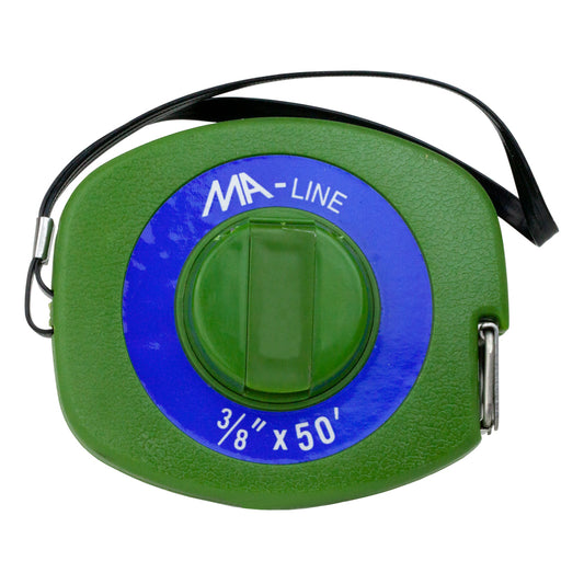 MA-Line MA0130-50 3/8in by 50ft Steel Reel Tape Measure