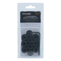 Supco TradeFox SFL1410 1/4in Refrigerant Safety Locking Caps, 10 Pack