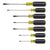 Klein 85076 7-Piece Screwdriver Set, Slotted and Phillips
