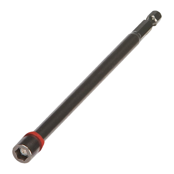 Malco MSHXL14 1/4" Extra Long Red Magnetic Hex Chuck Driver