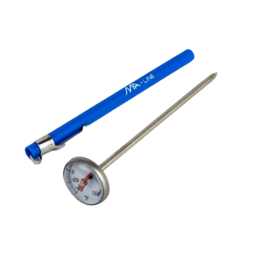 MA-Line MA-PT160B Adjustable Pocket Thermometers with Case and 5in Stem