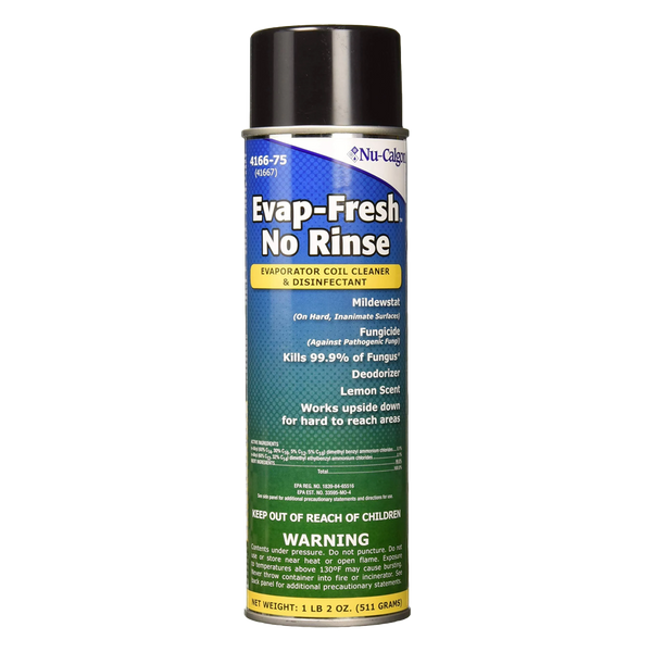 Nu-Calgon 4166-75 Evap-Fresh No Rinse Coil Cleaner 18 oz Aerosol
