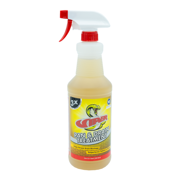Refrigeration Technologies RT800S Viper Pan & Drain Treatment (1qt) Spray Bottle