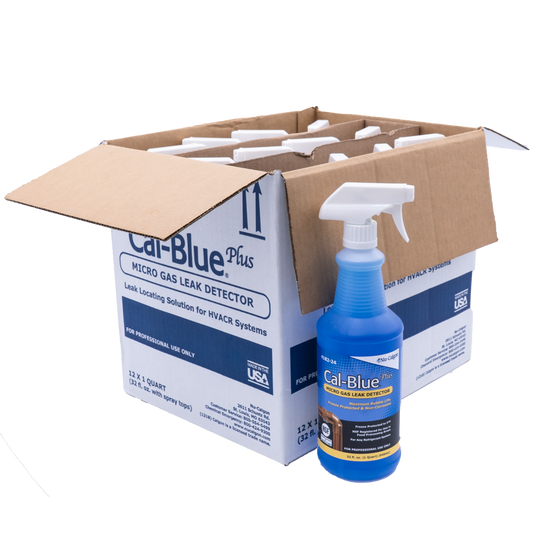 Nu-Calgon 4182-24 Cal-Blue Plus Leak Detector (1qt. Spray Bottle) - 12 Pack