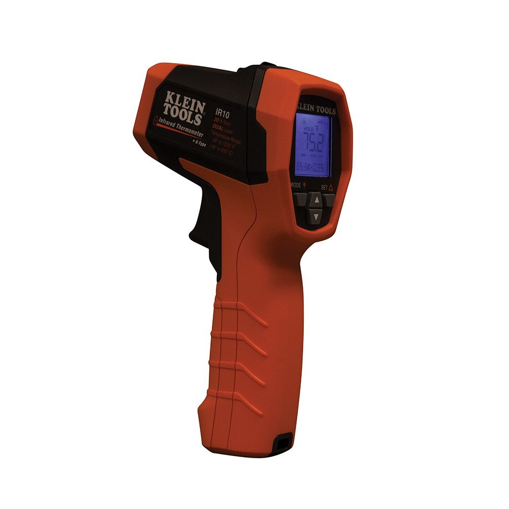 Klein Tools IR10 20:1 Dual-Laser Infrared Thermometer