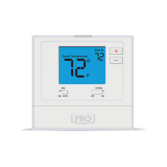 Pro1 IAQ T771 Non-Programmable Heat Only or Cool Only Thermostat