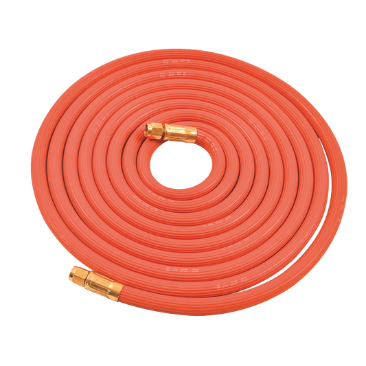 Uniweld H12 12ft Acetylene Single Hose 3/16? I, Max WP 200 PSI, A-Connect