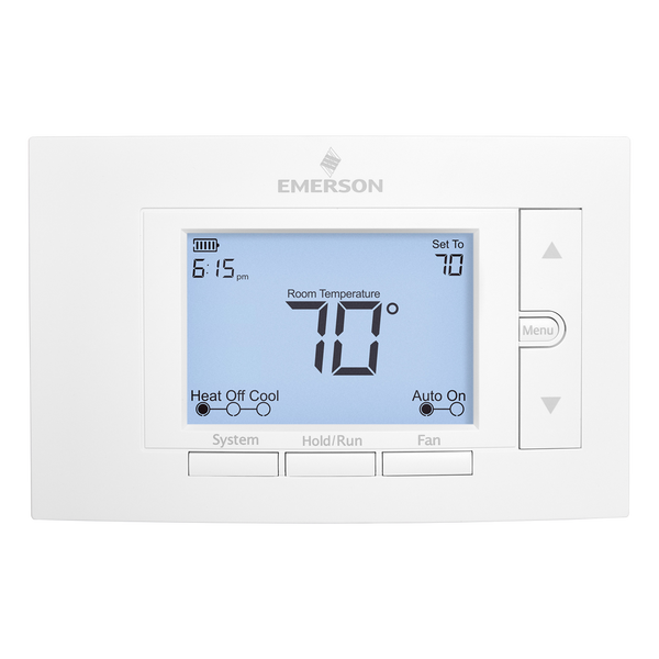 White-Rodgers 1F85U-42PR Universal Programmable Thermostat, 4H/2C